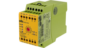 Safety Relay 5A 2NO 2NO DIN Rail Mount