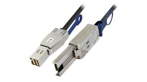 Câble de transfert de données SAS pour serveur NAS, SFF-8644 à SFF-8088