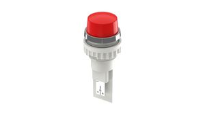 Signal Indicator with Lamp Socket BA9s Rosso 18.2mm 250V IP65