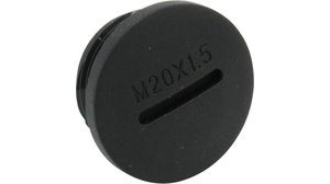 Blanking Plug M20, Polyamide (PA), Black, IP54, 10 ST