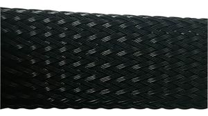 Braided Cable Sleeves 18 ... 35mm PET Black