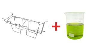 Ultrasonic Cleaning Beaker Basket for 6l Tank + Beaker 400ml Bundle