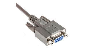 Serial Cable D-SUB 9-Pin Male - D-SUB 9-Pin Female 2m Grey