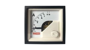 Analogue Panel Meter AC: 0 ... 10 A 45 x 45mm