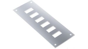 Thermocouple Miniature Socket Panel 115 x 45mm Anodized Aluminium