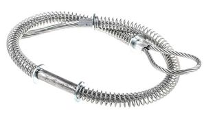 Hose Safety Whip Check, 965mm, Galvanised Steel