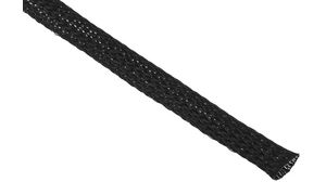 RS PRO  RS PRO Expandable Braided PET Black Cable Sleeve, 19mm