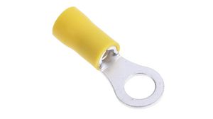 Ring Terminal, Yellow, M6, 2.5 ... 6mm², Pack of 100 pieces