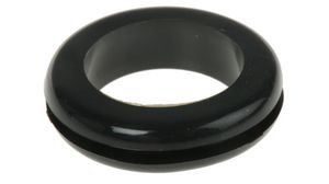 Cable Grommet, 15.5mm, Black
