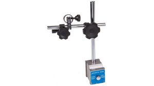 Magnetic Base with Fine Adjustment Cross Arm, 230mm, Black / Silver