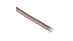 Coaxial Cable RG-142 FEP 5mm 50Ohm Silver-Plated Steel Brown 25m