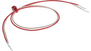 Resistance Thermometer 2mm Class B 1000Ohm 10mm 250°C 1x Pt1000, 2-Wire Circuit