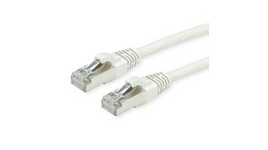Patch Cable, RJ45 Plug - RJ45 Plug, CAT7, S/FTP, 5m, Grey
