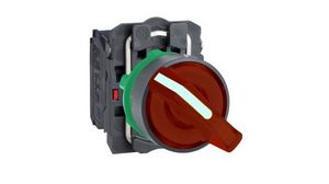 Illuminated Selector Switch, 90°, Latching Function, Screw Clamp Terminal