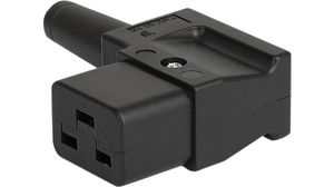 Power Entry Connector, Outlet, C19, 16A