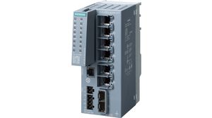 Ethernet Switch, RJ45 Ports 6, Fibre Ports 2SFP, 1Gbps, Layer 2 Managed