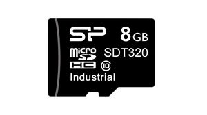 Memory Card, microSD, 8GB, 81MB/s, 46MB/s, Black