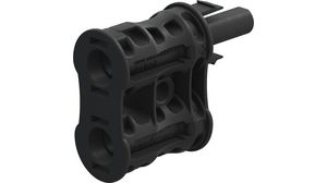 Solar PV Connector, MC4-Evo2 Plug - 2x MC4-Evo2 Socket, 4mm, 60A, 1.5kV