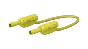 Safety Test Lead Brass 300mm Yellow