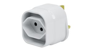 Travel Adapter, CH Type J (T13) Socket - UK Type G (BS1363) Plug, 10A
