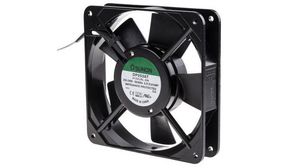 DP Series Axial Fan, 230 V ac, AC Operation, 91.8m³/h, 13W, 70mA Max, 120 x 120 x 25mm