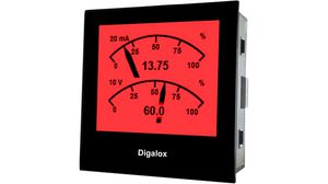 Graphical Panel Meter, DC: -30 ... 30 V, 0 ... 20 mA