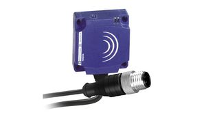 Inductive Sensor Make Contact (NO) 1kHz 264V 10mA 25mm IP67 Connector, 3-Pin XS8