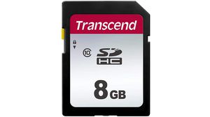 Memory Card, SD, 8GB, 20MB/s, 10MB/s, Black