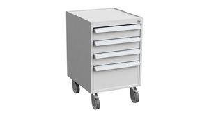 ESD Drawer Cabinet with Wheels, 60kg, 520x450x700mm