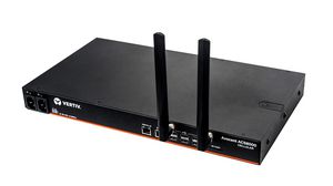 Serwer konsoli szeregowej z podwójnym zasilaczem ACS i anteną komórkową, 1 Gbps, Serial Ports - 48, RS232