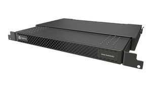 Rack Mount Airflow Management for Network Switches, Rear Intake, Passive, Adjustable, 1U, Black