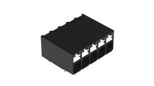 Wire-To-Board Terminal Block, THT, 3.5mm Pitch, Right Angle, Push-In, 5 Poles