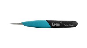 Tweezers Precision / ESD Heat Insulated Soft Foam Serrated / Straight / Strong 120mm
