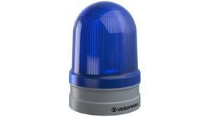 Migająca lampa błyskająca LED TwinFLASH EVS AC / DC 26.4V 760mA EvoSIGNAL Maxi IP66 Zacisk wciskany Niebieski