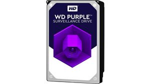 HDD, WD Purple, 3.5", 3TB, SATA III