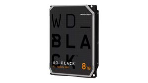 HDD, WD Black, 3.5", 8TB, SATA III
