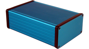 Extrudiertes Gehäuse 1455 160x103x53mm Aluminium-Strangpressprofil Blau
