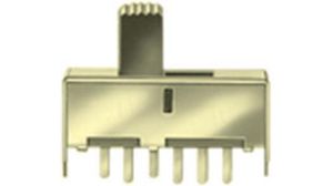 Miniatur-Schiebeschalter on-on-on 25 x 7.7 x 16 mm 2P