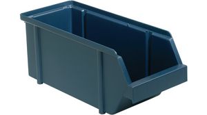 Oppbevaringsbeholder, 125x300x125mm, Blå