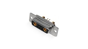 D-Sub Connector, Straight, Socket, 7W2, Signal Contacts - 5, Special Contacts - 2