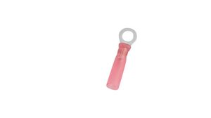 Ring Terminal, Red, 4.3mm, #8, 1.5mm², Pack of 100 pieces