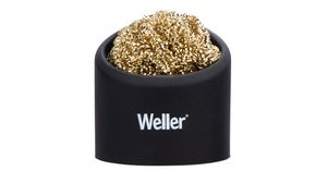 Soldering Brass Sponge Tip Cleaner with Silicone Holder