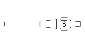 Udloddespids XDSL Aflodningsdyse 1.5mm