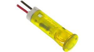 LED IndicatorWires Fixed Yellow DC 24V