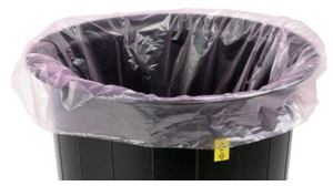 ESD-affaldsposer, pakke med 10, 120l, 1.18x680mm, Polyethylen (PE), Rosa