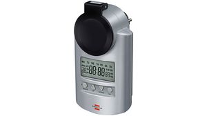 Zeitschaltuhr mit grossem Display, Primera-Line 1min 16 A 230VAC 24h DE Type F (CEE 7/4) Plug