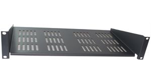 Camrack Cantilever Tray, 180x445x88mm, Dark Grey, Steel