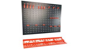 Pegboard Tool Wall, 22 Pieces, 580x420x15mm