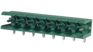 Pin header 90°, Right Angle, 5.08mm Pitch, 8 Poles
