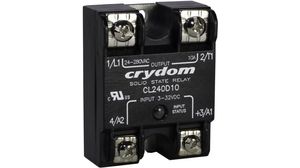 Solid State Relay, CL, 1NO, 10A, 280V, Screw Terminal